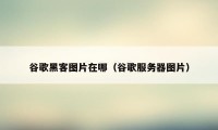 谷歌黑客图片在哪（谷歌服务器图片）