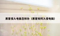 黑客侵入电脑怎样办（黑客如何入侵电脑）