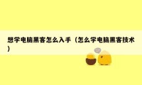 想学电脑黑客怎么入手（怎么学电脑黑客技术）