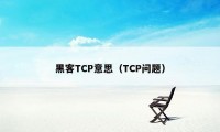 黑客TCP意思（TCP问题）