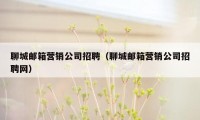 聊城邮箱营销公司招聘（聊城邮箱营销公司招聘网）