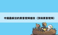 中国最疯狂的黑客视频播放（顶级黑客视频）