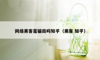 网络黑客是骗局吗知乎（黑客 知乎）