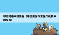 印度网络中国黑客（印度黑客攻击医疗机构中国反击）