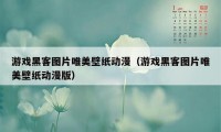 游戏黑客图片唯美壁纸动漫（游戏黑客图片唯美壁纸动漫版）