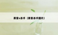 黑客x杀手（黑客杀手图片）