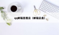 qq邮箱百度云（邮箱云盘）