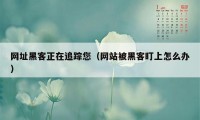 网址黑客正在追踪您（网站被黑客盯上怎么办）