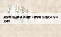 黑客帝国经典武术动作（黑客帝国的武术指导是谁）